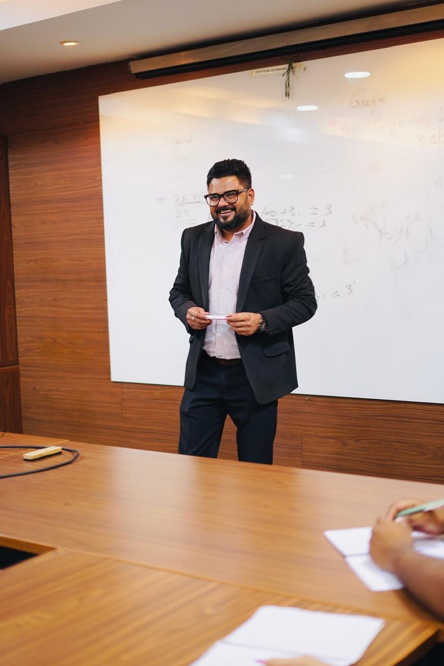 Yashpal Singh Rao leading a strategy session on growth and operations